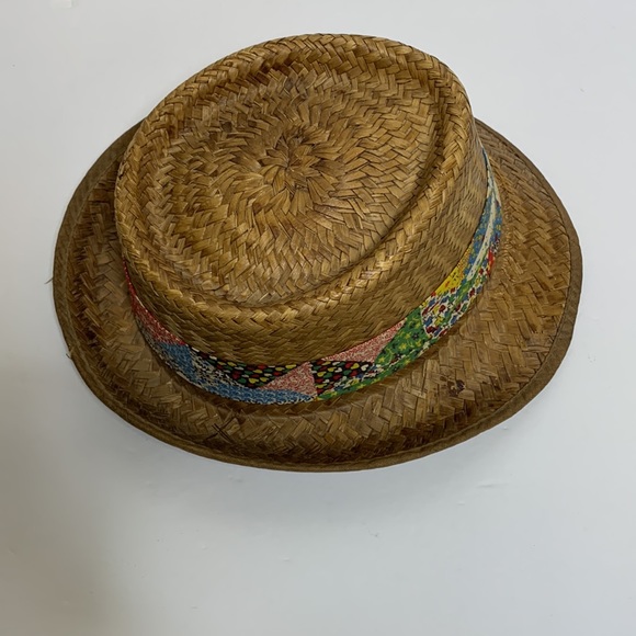 Vintage Straw Woven Hat | Unisex Chinese Walking Cap | Vegan Eco Friendly Boho - Picture 10 of 10